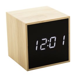 Boolarm bambusowy zegar z alarmem