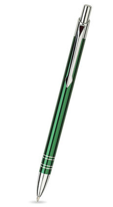 Długopis metalowy BOND ciemnozielony