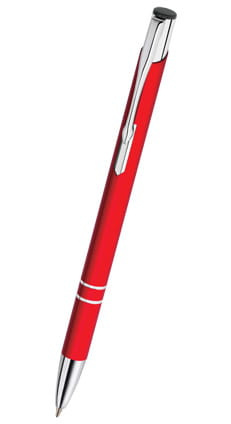 Długopis metalowy COSMO SLIM czerwony