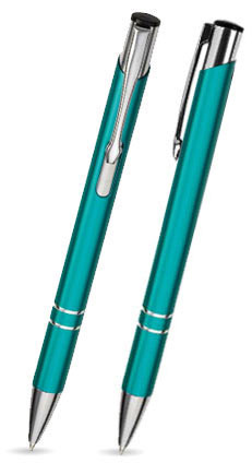 Długopis metalowy COSMO aquamarine