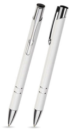 Długopis metalowy COSMO biały
