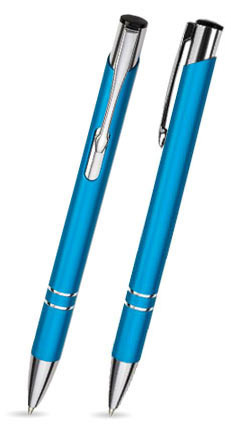 Długopis metalowy COSMO turkusowy
