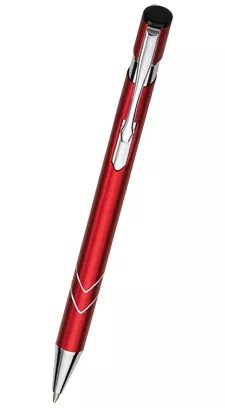 Długopis metalowy STAR czerwony