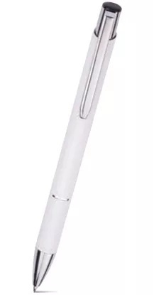 Długopis metalowy ZOE biały