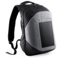 Nieprzemakalny plecak na laptopa 15" i tablet 10", ładowarka słoneczna