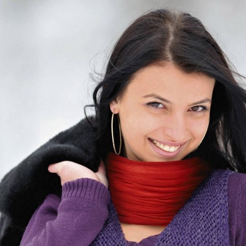 Osłona na twarz i szyję, komin | Oskarine