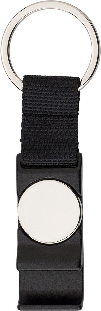 Brelok do kluczy, żeton do wózka na zakupy, otwieracz do butelek