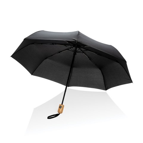 Bambusowy parasol automatyczny 21" AWARE™ RPET