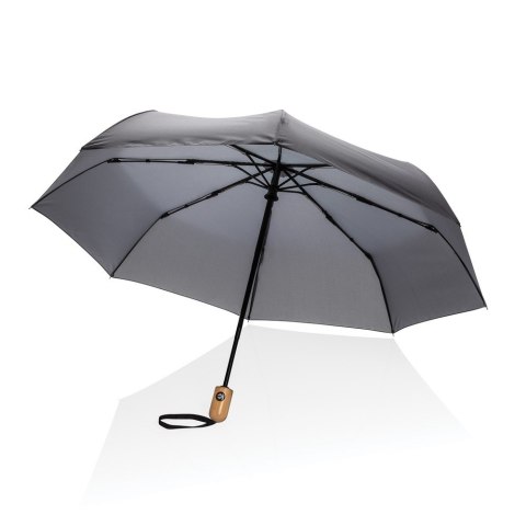 Bambusowy parasol automatyczny 21" AWARE™ RPET