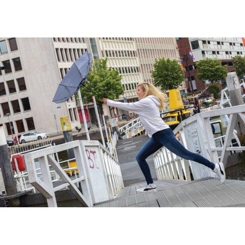 Bambusowy parasol automatyczny 21" AWARE™ RPET