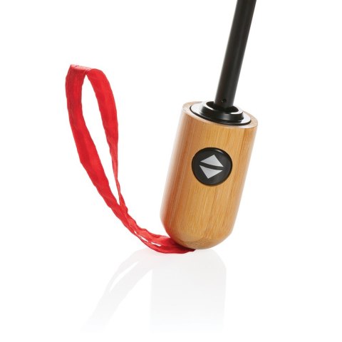 Bambusowy parasol automatyczny 21" AWARE™ RPET