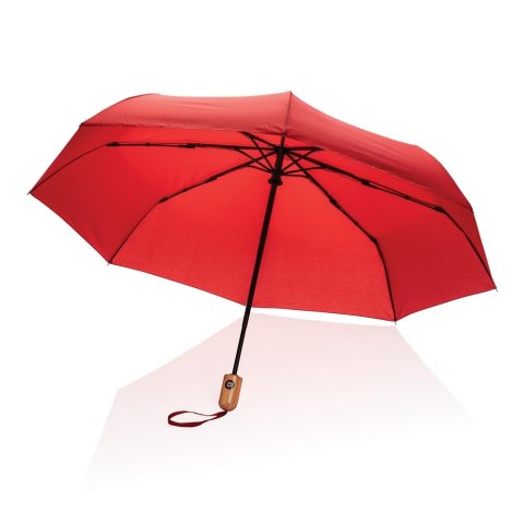 Bambusowy parasol automatyczny 21" AWARE™ RPET