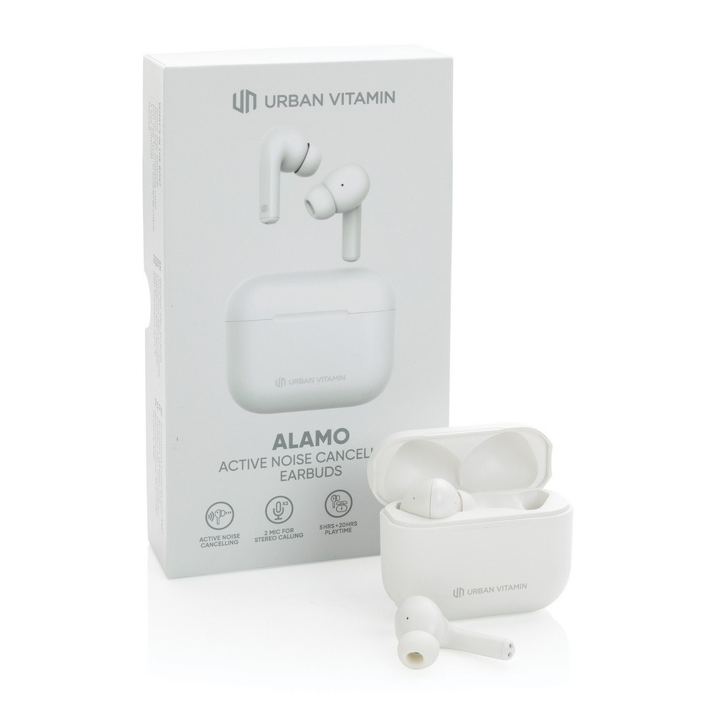 Bezprzewodowe słuchawki douszne Urban Vitamin Alamo ANC