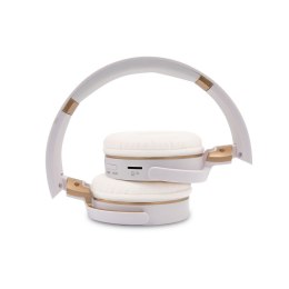 Składane bezprzewodowe słuchawki nauszne, bambusowe elementy | Hollie