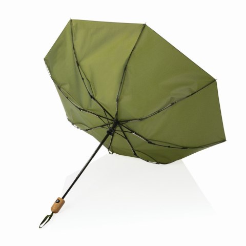 Bambusowy parasol automatyczny 21" AWARE™ RPET