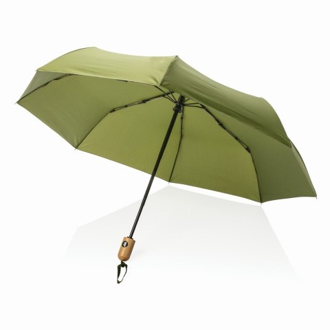 Bambusowy parasol automatyczny 21" AWARE™ RPET