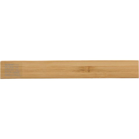 Bambusowy otwieracz do butelek, poziomica