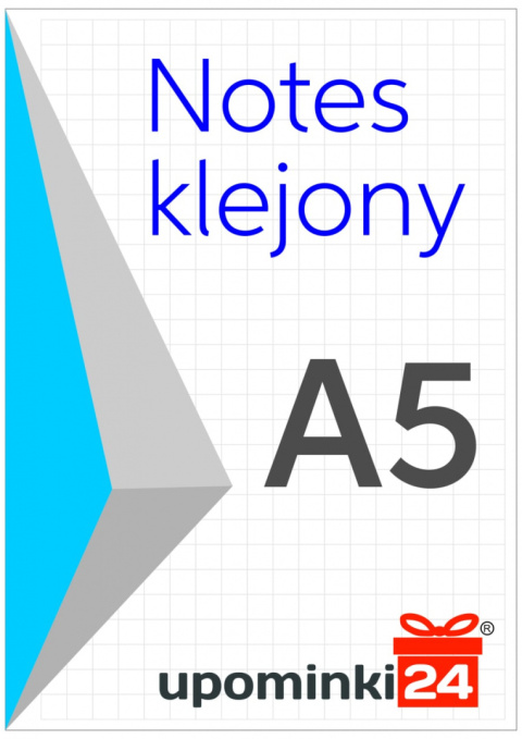 Notes klejony A5