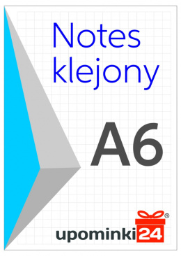 Notes klejony A6
