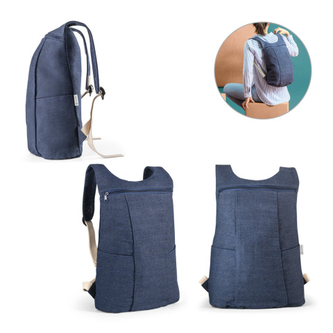 DENIM BPACK. Plecak dżinsowy