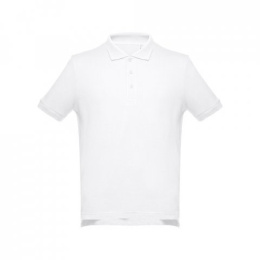 THC ADAM WH. Męski polo t-shirt