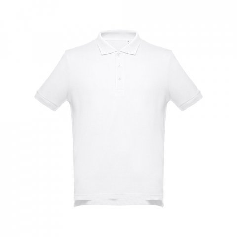 THC ADAM WH. Męski polo t-shirt