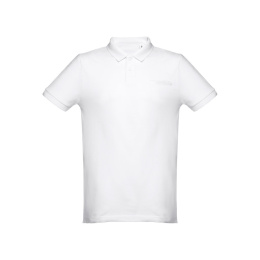 THC DHAKA WH. Męski polo t-shirt