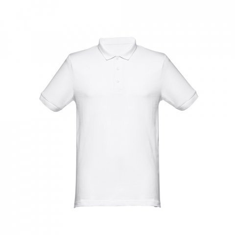 THC MONACO WH. Męski polo t-shirt