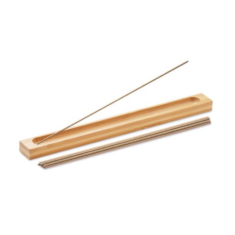 Bambusowy zestaw kadzideł drewna
