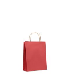Mała torba prezentowa czerwony