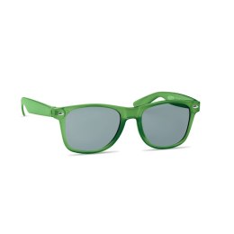 Okulary przeciwsłoneczne RPET przezroczysty zielony