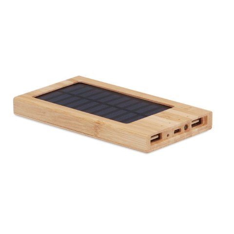 Solarny powerbank 4000 mAh drewna