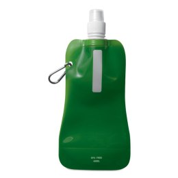 Butelka na wodę. przezroczysty zielony