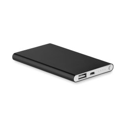 Płaski Powerbank 4000mAh czarny