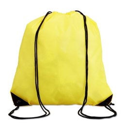 Plecak z linką żółty