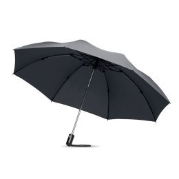 Składany odwrócony parasol szary