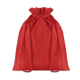 Średnia bawełniana torba czerwony