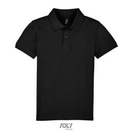 PERFECT Dziecięce POLO 180g Czarny / Czarny opal 3XL