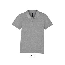 PERFECT Dziecięce POLO 180g grey melange 3XL