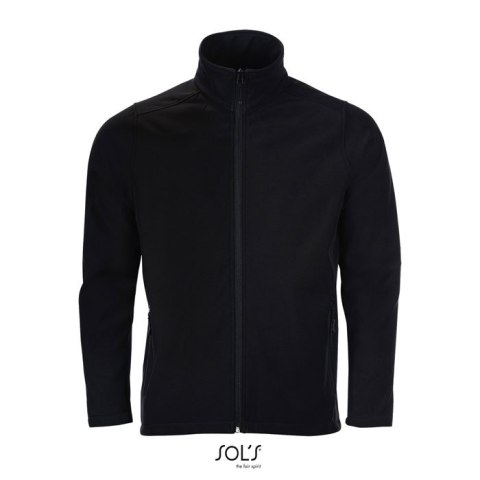 RACE męski softshell Czarny / Czarny opal M