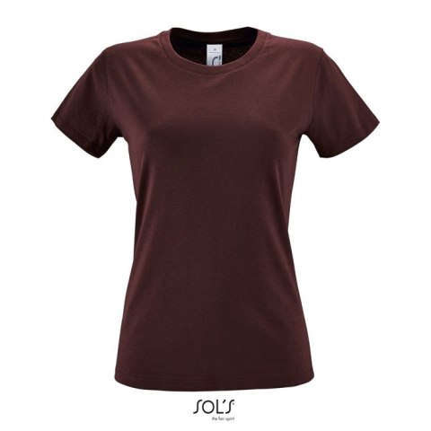REGENT Damski T-Shirt 150g Burgundy XL