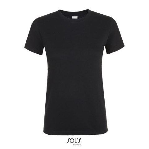 REGENT Damski T-Shirt 150g deep black XXL