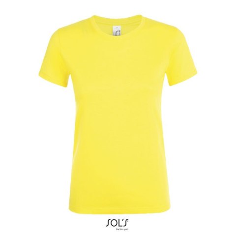 REGENT Damski T-Shirt 150g lemon M