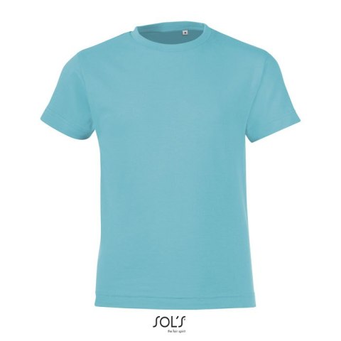 REGENT F Dziecięcy T-SHIRT atoll blue M