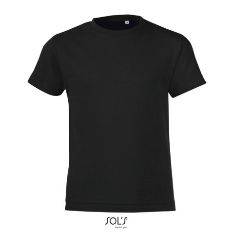 REGENT F Dziecięcy T-SHIRT deep black L