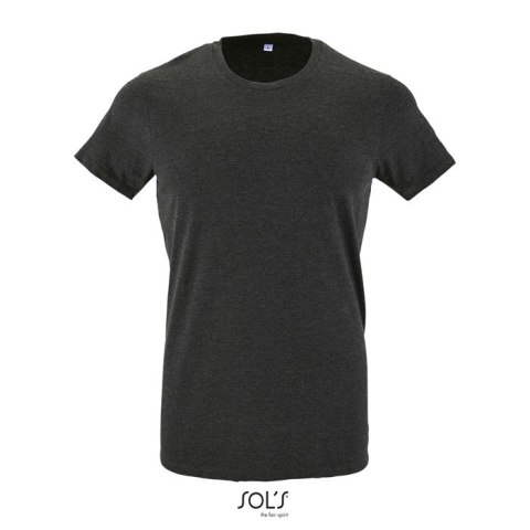 REGENT F Męski T-Shirt 150g charcoal melange XL