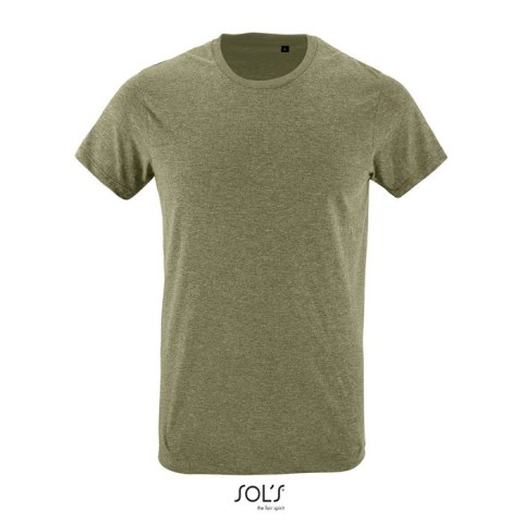 REGENT F Męski T-Shirt 150g melanż khaki XL