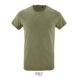 REGENT F Męski T-Shirt 150g melanż khaki XS