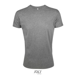 REGENT F Męski T-Shirt 150g szary melanż S