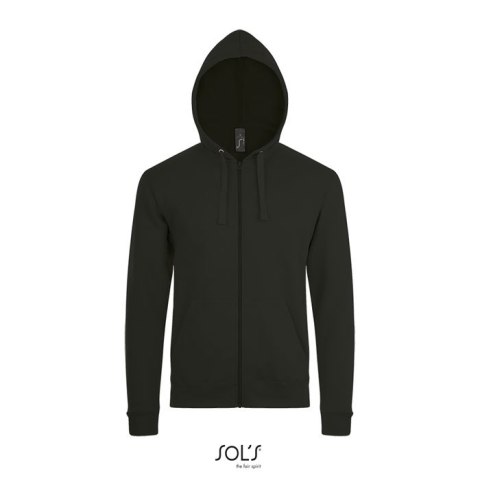 STONE UNI HOODIE 260g Czarny / Czarny opal XXL